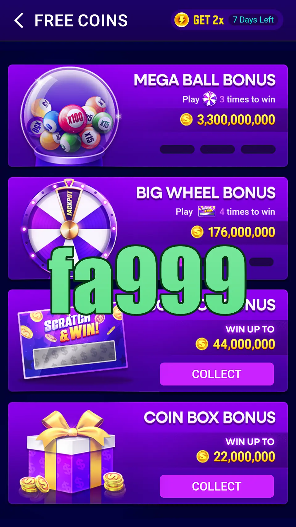 fa999 স্ক্রিনশট অফিসিয়াল APK